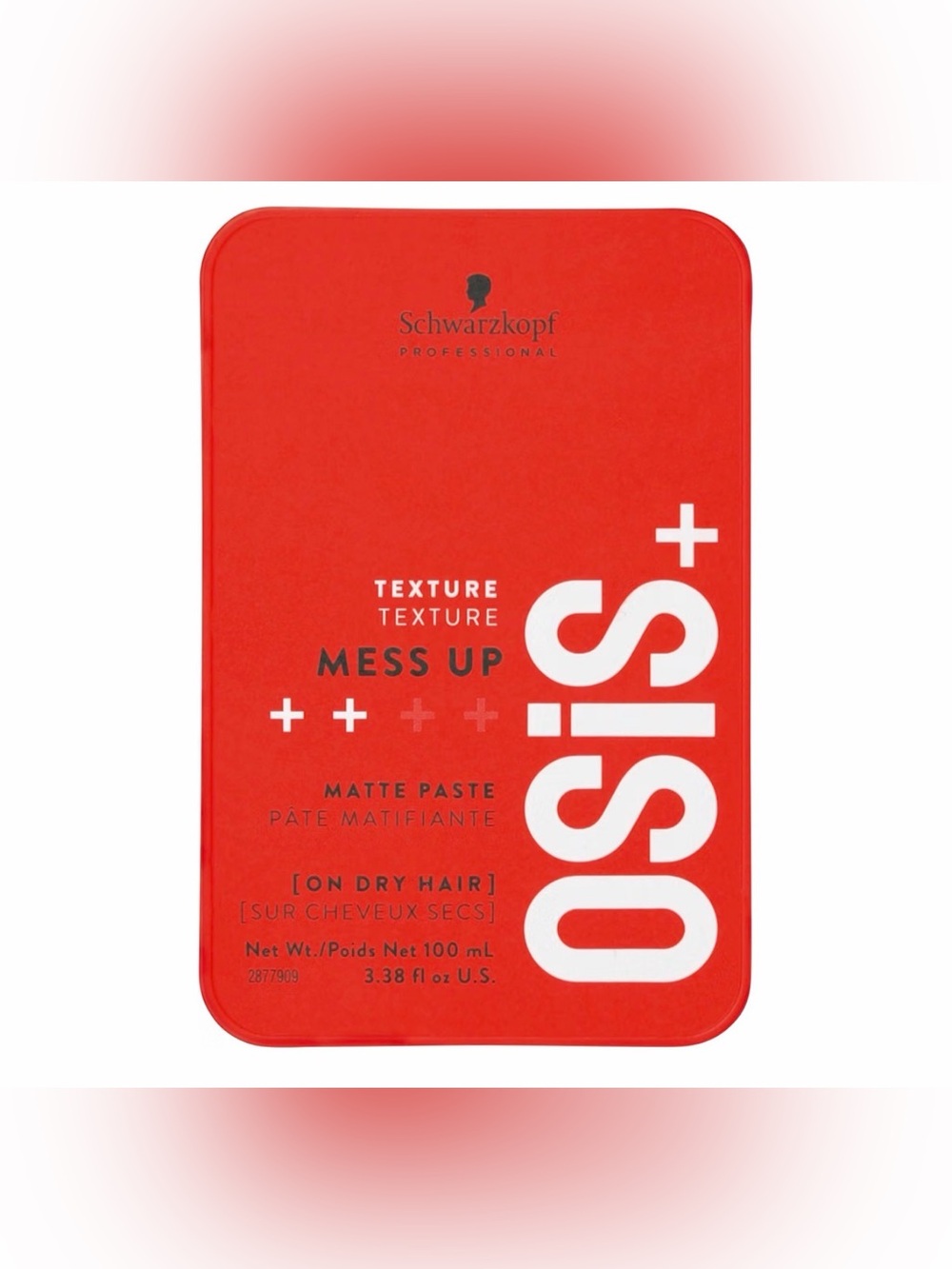 Schwarzkopf OSIS+ Mess Up Matte Paste – Red